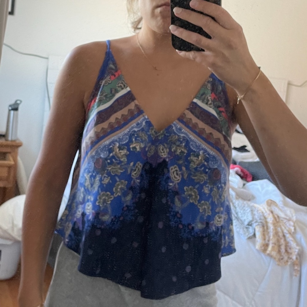 Cute Multi Colored, Patterned Tank - image 2